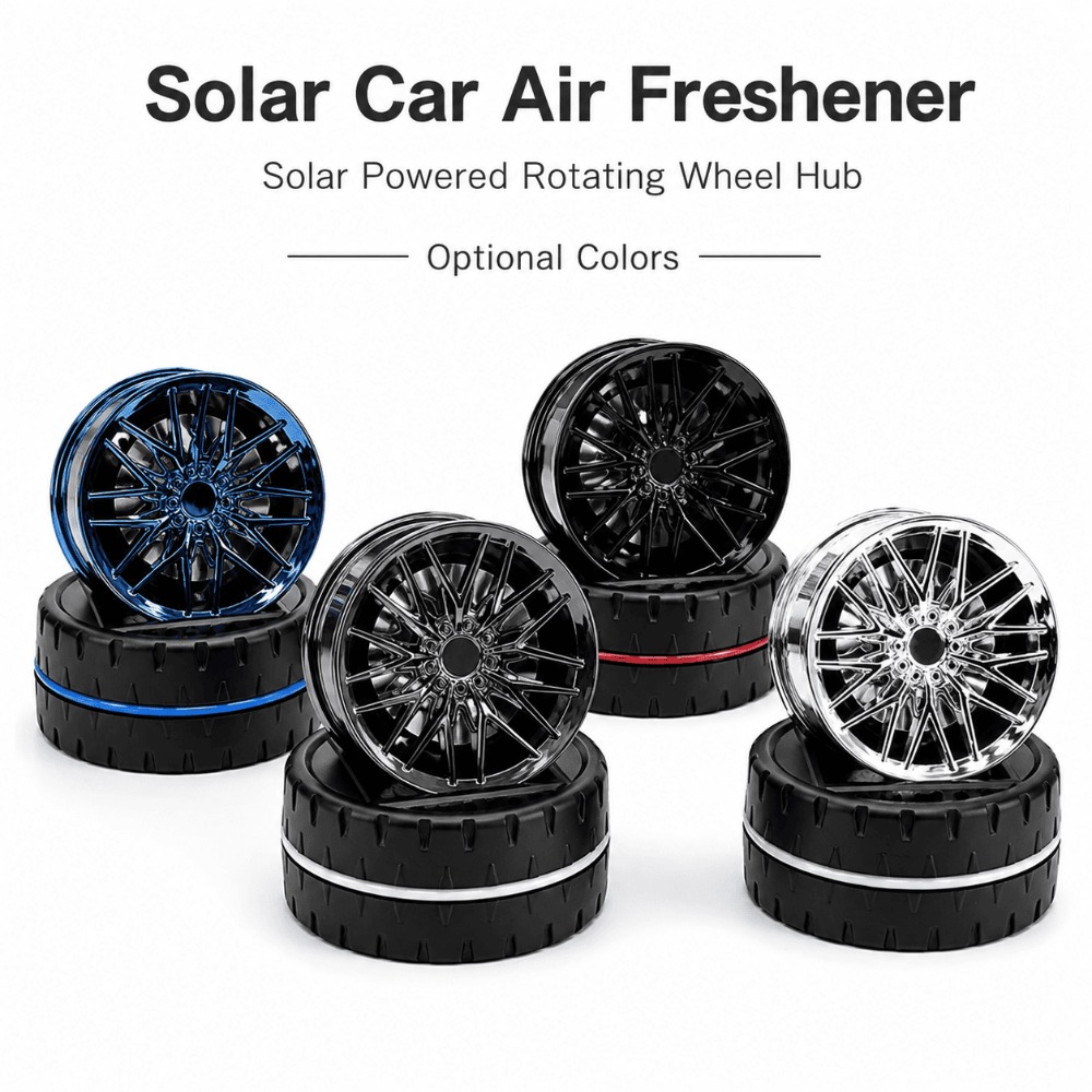 Perfume Fragrance Wheel - Solar Car Air Freshener For Universal