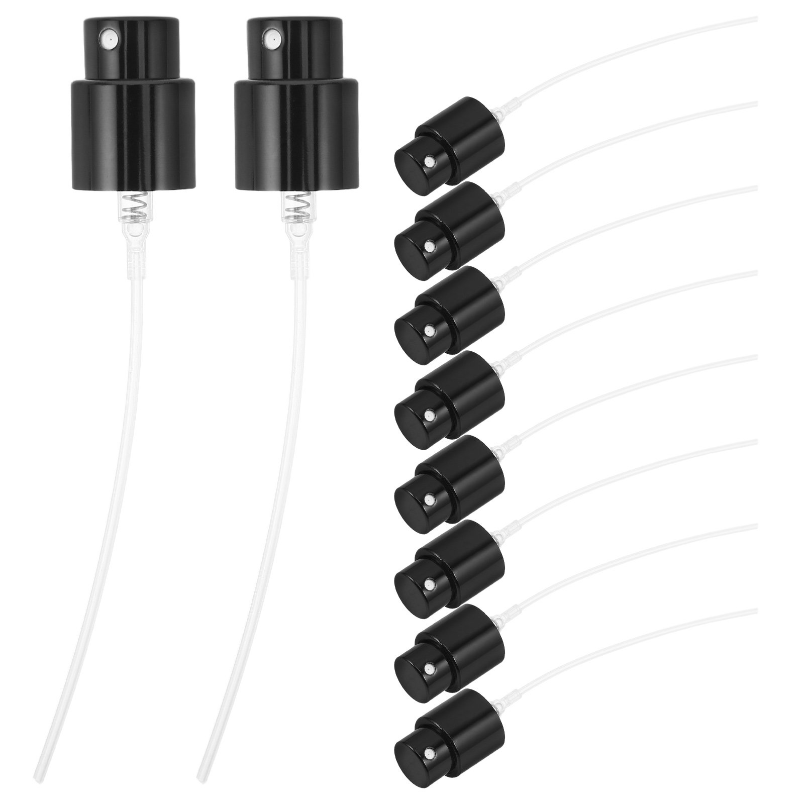 Perfume Fragrance Mist - 10Pcs Perfume Spray Nozzle Black 15Mm