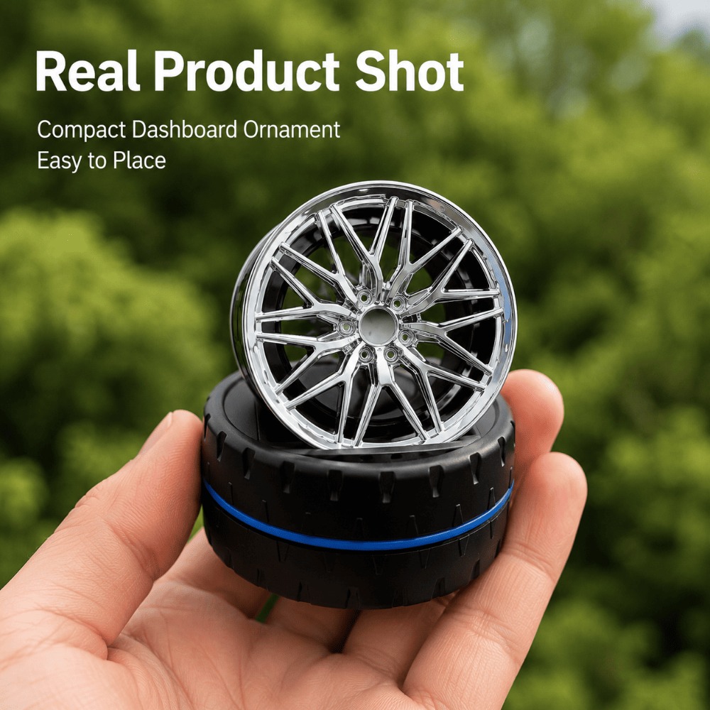 Solar Car Air Freshener For Un - Perfume Fragrance Wheel recension och pris