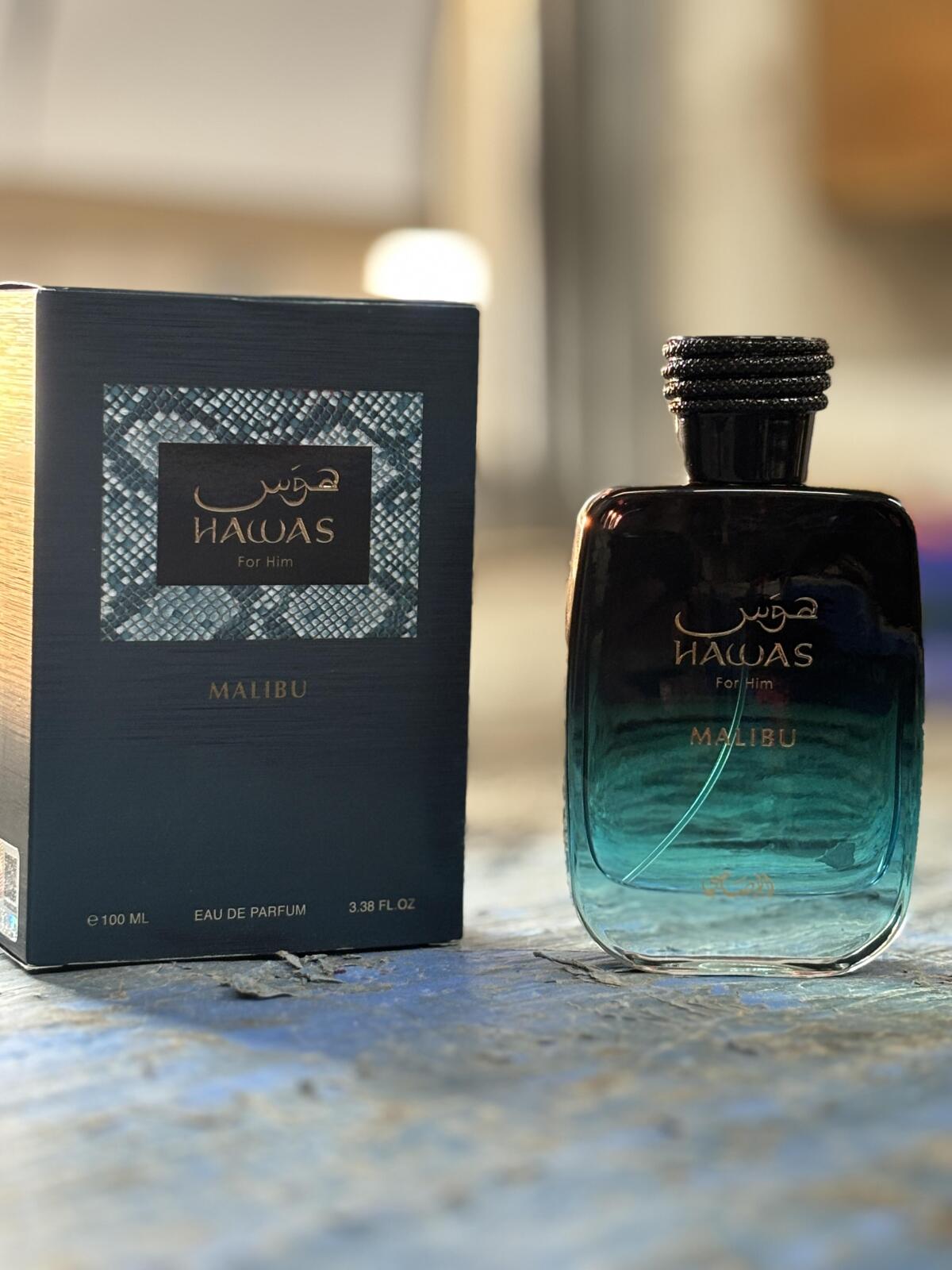 Rasasi Hawas Malibu For Him ED - Perfume Fragrance Notes recension och pris