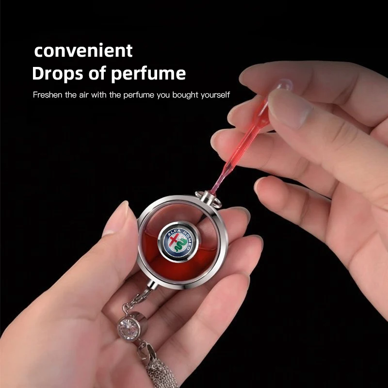 Hub Caps Car Rearview Mirror P - Fragrance Perfume Car recension och pris