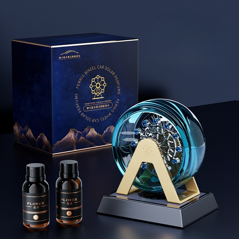 For Universal Car Solar Powere - Perfume Fragrance Wheel recension och pris