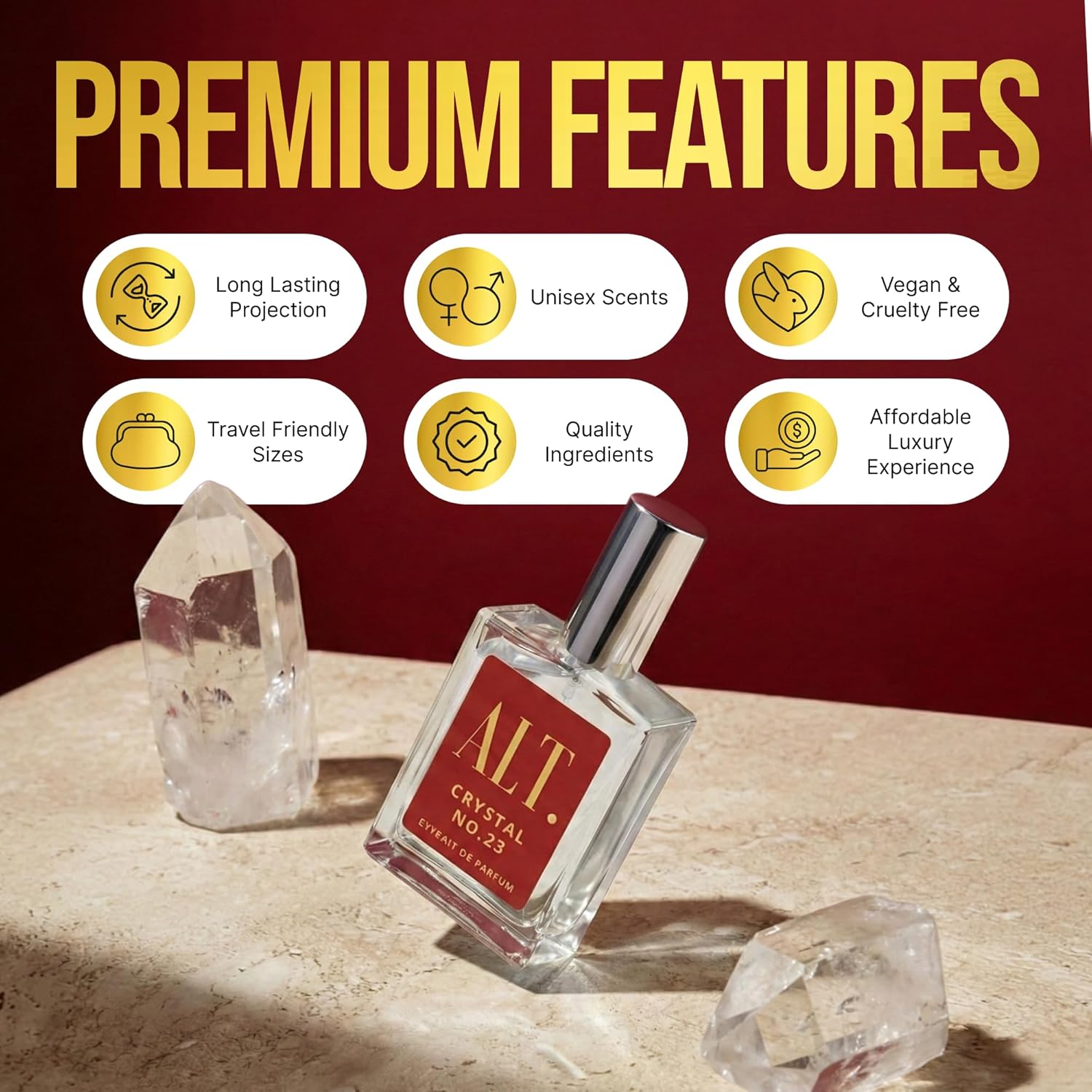 ALT. FRAGRANCES Crystal No. 23 - Perfume Fragrance Notes recension och pris