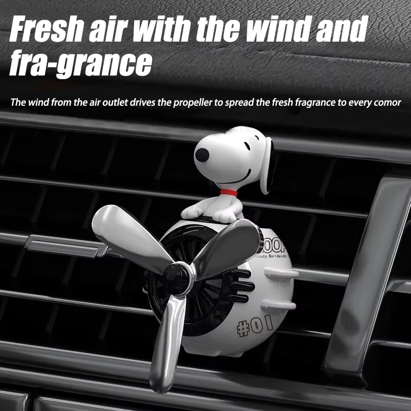 Kawaii Pilot Snoopy Car Aromat - Fragrance Perfume Car recension och pris