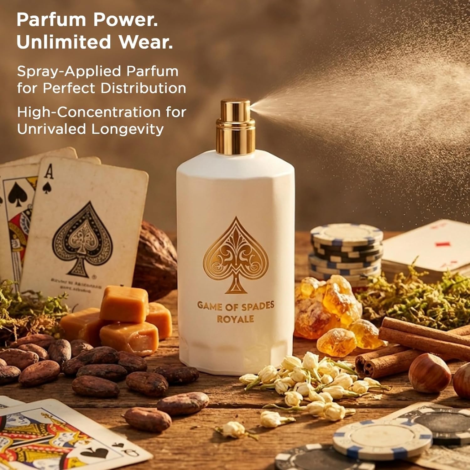 New Arrival Jo Milano Game Of  - Perfume Royal Fragrance recension och pris