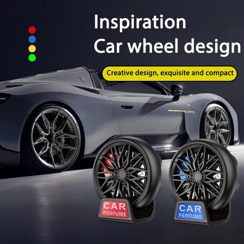 Car Wheel Rim Air Vent Clip Fr - Perfume Fragrance Wheel recension och pris