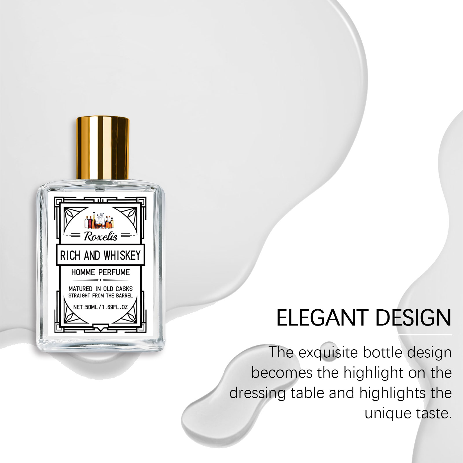 Roxelis 50ml Charm Whisky Men' - Fragrance Perfume Usa recension och pris