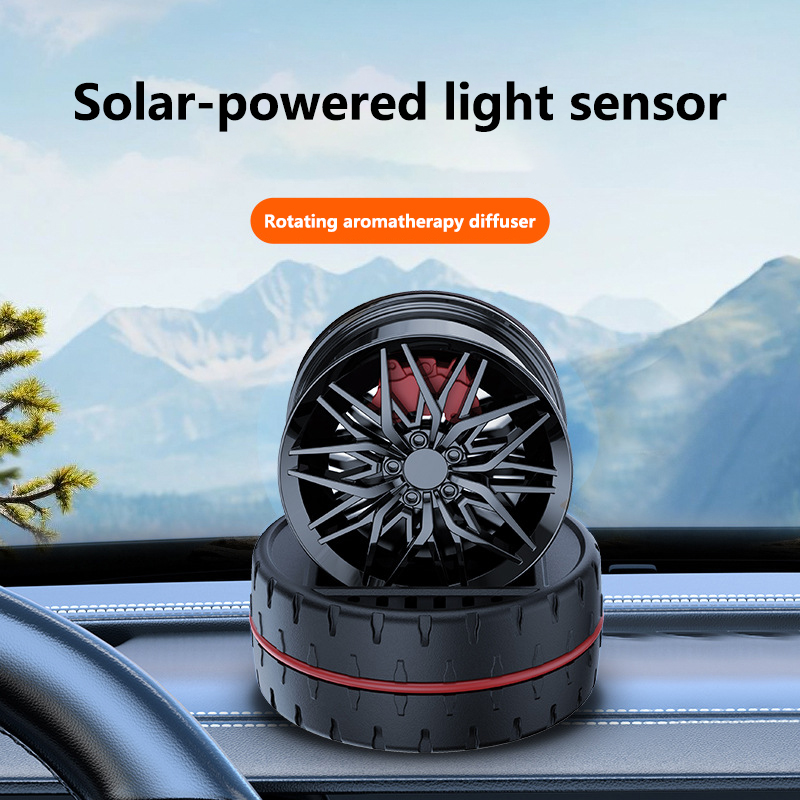 Solar Light Wheel Hub Car Perf - Perfume Fragrance Wheel recension och pris